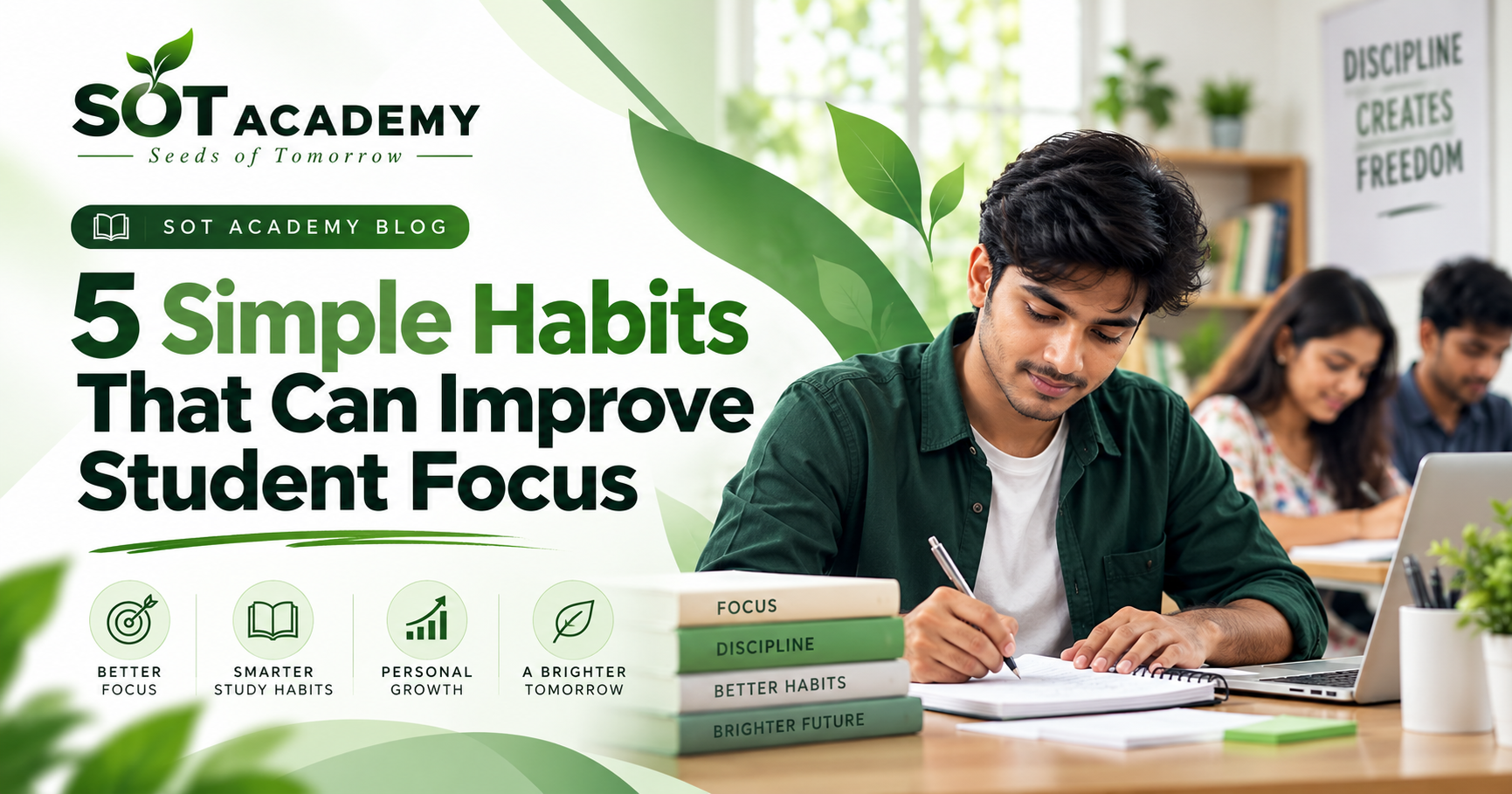 5 Simple Habits That Can Improve a Student’s Focus